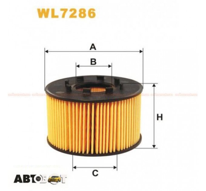 Масляный фильтр WIX WL7286, цена: 179 грн.