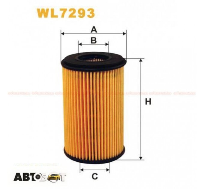 Фільтр оливи WIX WL7293, ціна: 228 грн.
