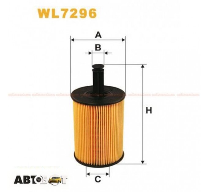 Фільтр оливи WIX WL7296, ціна: 204 грн.