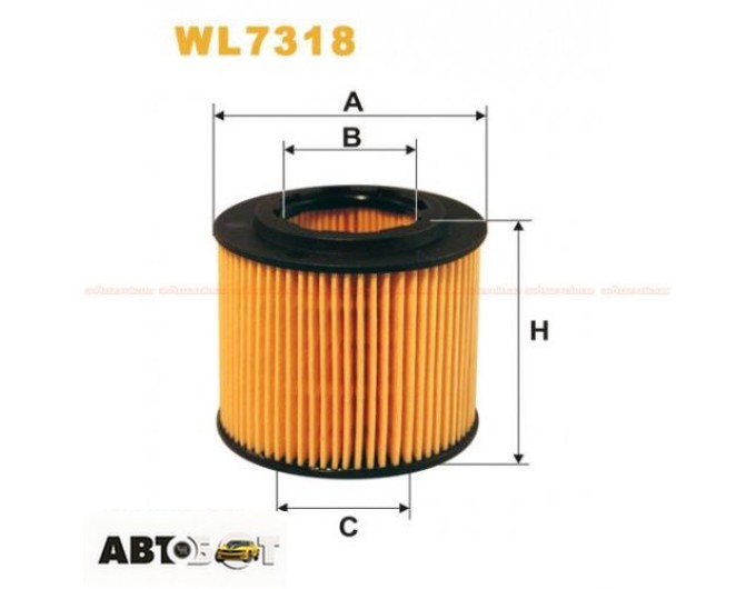 Фільтр оливи WIX WL7318, ціна: 238 грн.