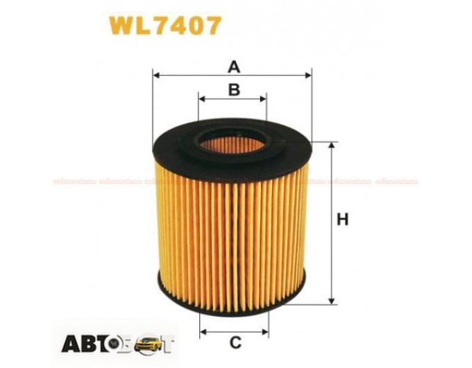 Фільтр оливи WIX WL7407, ціна: 346 грн.