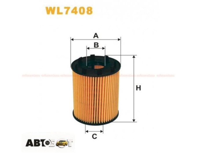 Масляный фильтр WIX WL7408, цена: 195 грн.