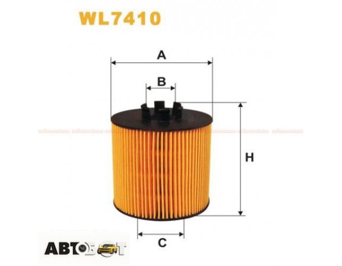 Масляный фильтр WIX WL7410, цена: 308 грн.