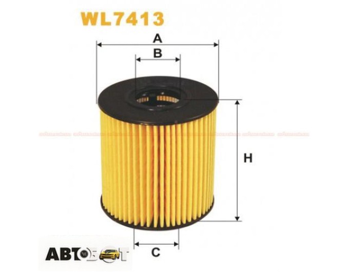 Масляный фильтр WIX WL7413, цена: 231 грн.