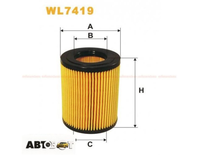 Фільтр оливи WIX WL7419, ціна: 291 грн.
