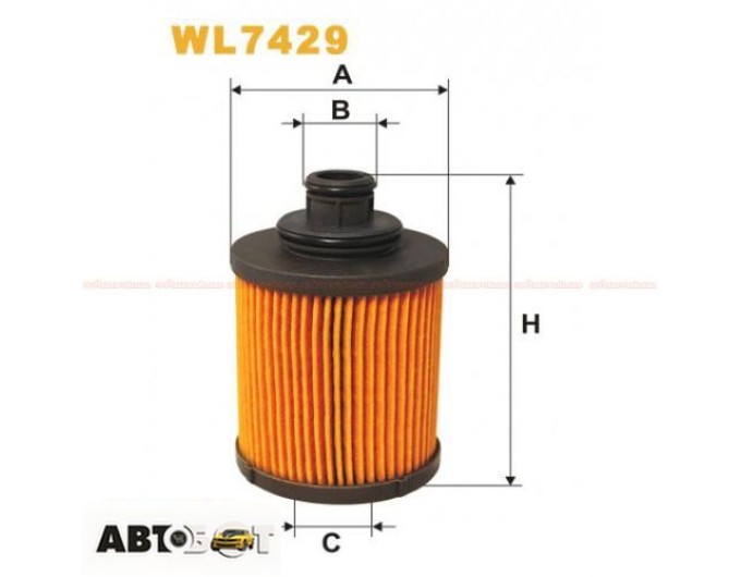Масляный фильтр WIX WL7429, цена: 297 грн.