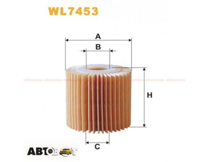 Масляный фильтр WIX WL7453, цена: 254 грн.