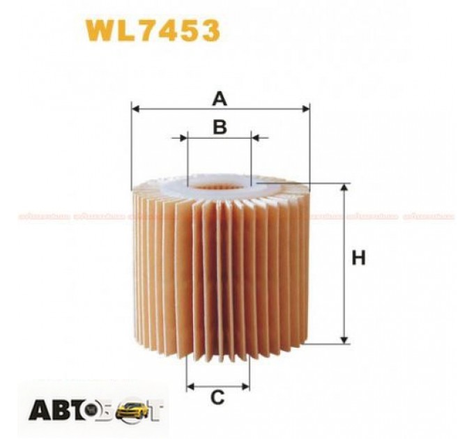 Масляный фильтр WIX WL7453, цена: 206 грн.