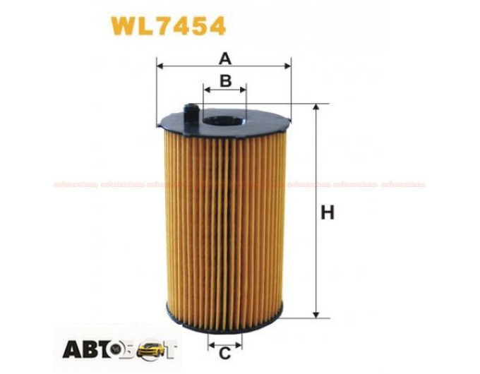 Масляный фильтр WIX WL7454, цена: 735 грн.