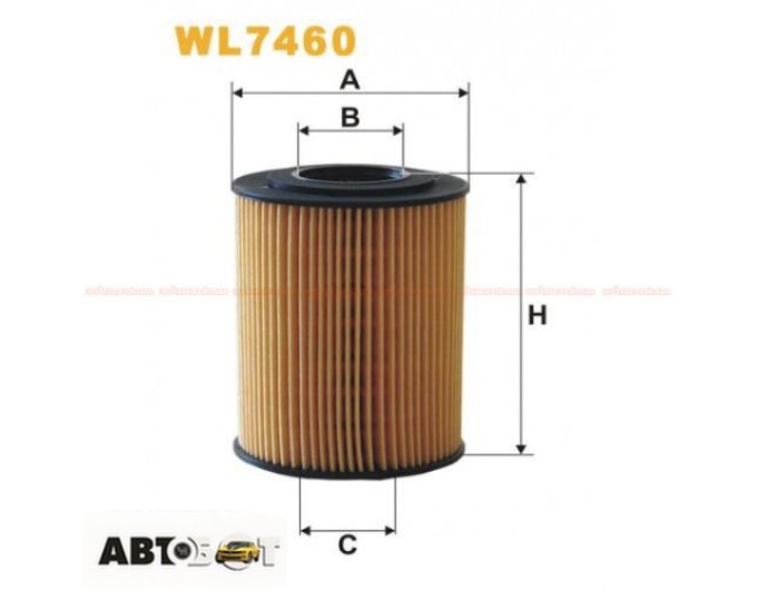 Масляный фильтр WIX WL7460, цена: 422 грн.