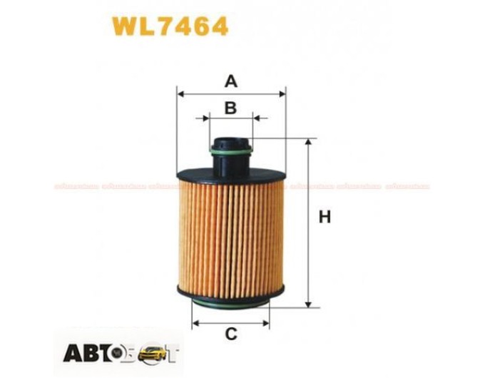 Фільтр оливи WIX WL7464, ціна: 317 грн.