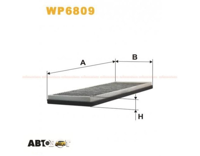 Салонный фильтр WIX WP6809, цена: 458 грн.