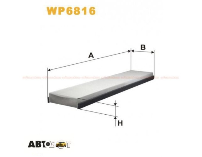 Салонний фільтр WIX WP6816, ціна: 391 грн.