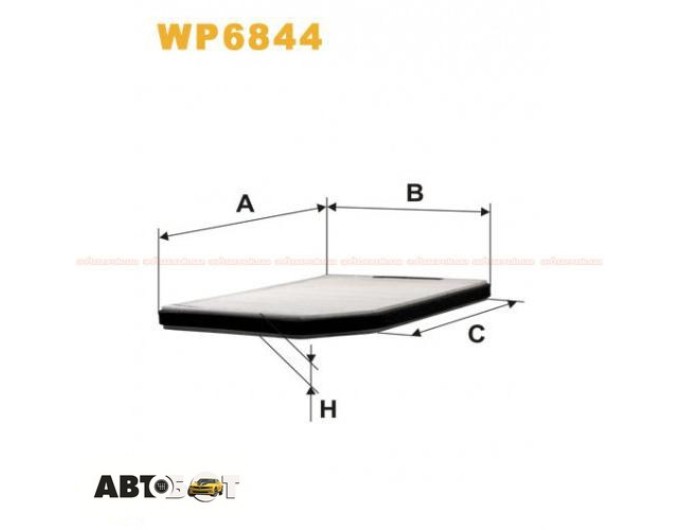 Салонный фильтр WIX WP6844, цена: 296 грн.