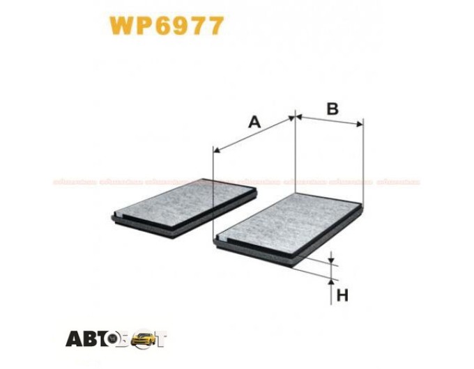Салонний фільтр WIX WP6977, ціна: 1 148 грн.