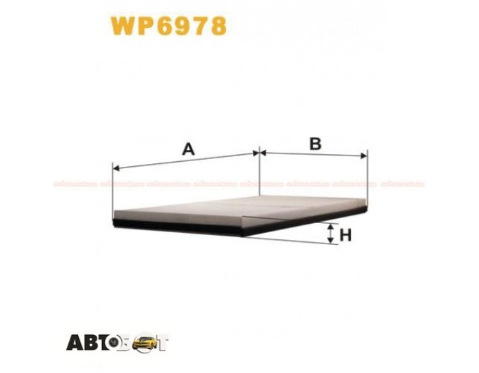 Салонний фільтр WIX WP6978, ціна: 559 грн.