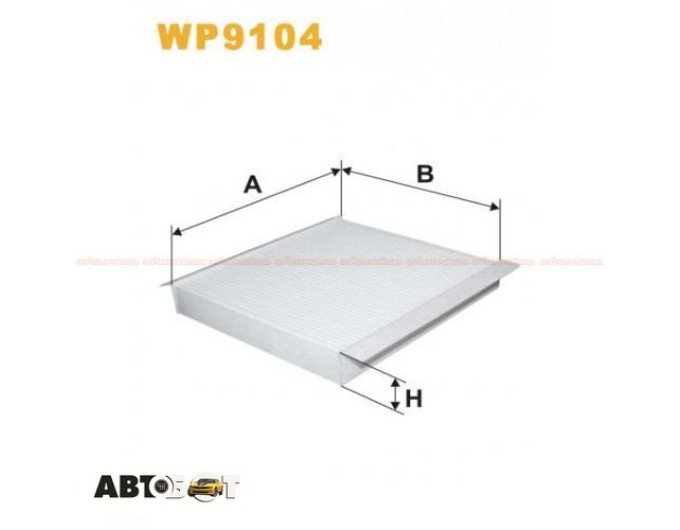 Салонный фильтр WIX WP9104, цена: 248 грн.
