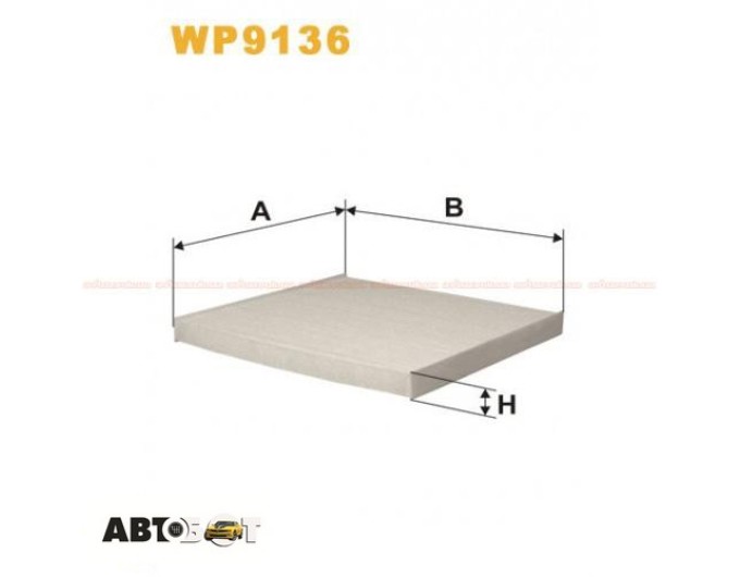 Салонный фильтр WIX WP9136, цена: 218 грн.