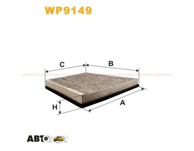 Салонний фільтр WIX WP9149, ціна: 762 грн.