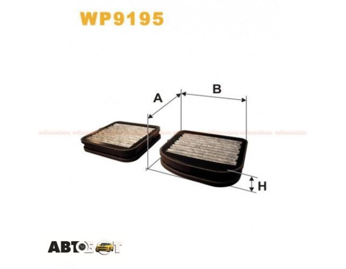 Салонный фильтр WIX WP9195, цена: 4 068 грн.