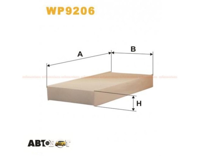 Салонный фильтр WIX WP9206, цена: 287 грн.