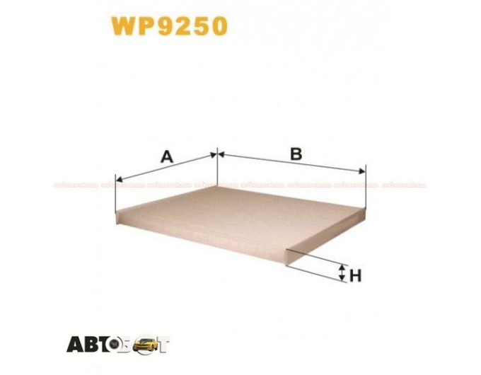 Салонный фильтр WIX WP9250, цена: 163 грн.