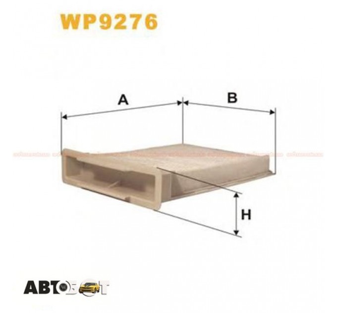 Салонний фільтр WIX WP9276, ціна: 286 грн.