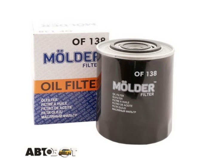 Фільтр оливи Molder OF138, ціна: 573 грн.