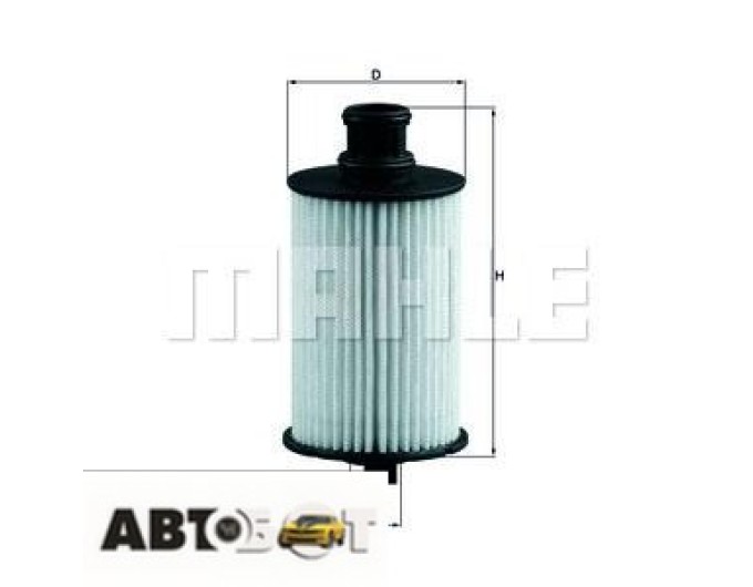 Фільтр оливи MAHLE OX 774D, ціна: 1 342 грн.