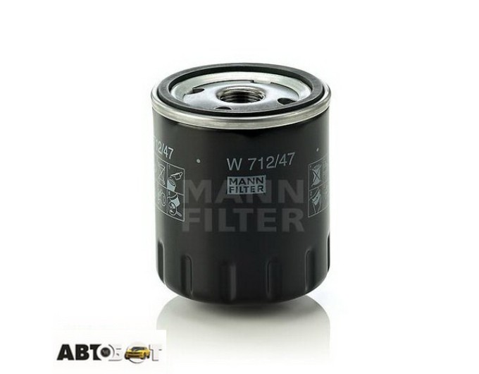 Фільтр оливи MANN W 712/47, ціна: 467 грн.