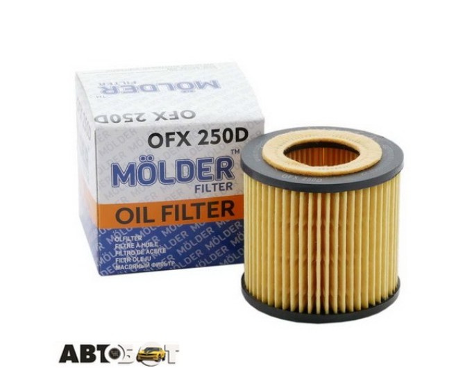 Фільтр оливи Molder OFX250D, ціна: 214 грн.