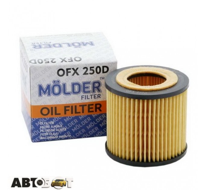 Масляный фильтр Molder OFX250D, цена: 145 грн.