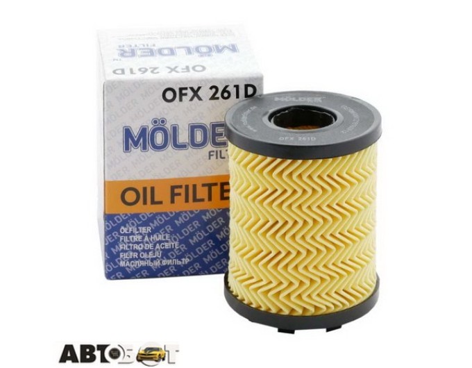 Фільтр оливи Molder OFX261D, ціна: 229 грн.