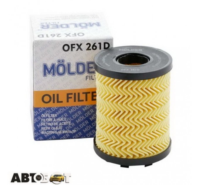 Фільтр оливи Molder OFX261D, ціна: 165 грн.