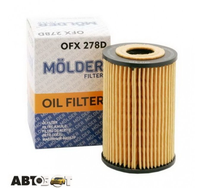 Фільтр оливи Molder OFX278D, ціна: 141 грн.