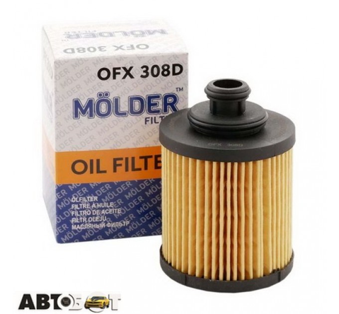 Фільтр оливи Molder OFX308D, ціна: 134 грн.