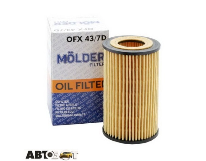 Фільтр оливи Molder OFX43/7D, ціна: 228 грн.