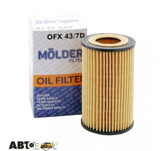 Фільтр оливи Molder OFX43/7D, ціна: 165 грн.