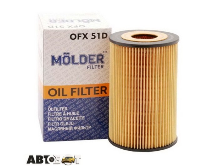 Фільтр оливи Molder OFX51D, ціна: 260 грн.