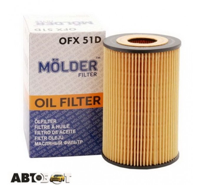 Фільтр оливи Molder OFX51D, ціна: 188 грн.