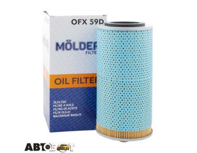 Фільтр оливи Molder OFX59D, ціна: 447 грн.