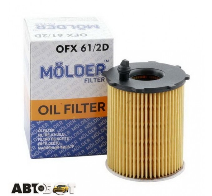 Фільтр оливи Molder OFX61/2D, ціна: 201 грн.