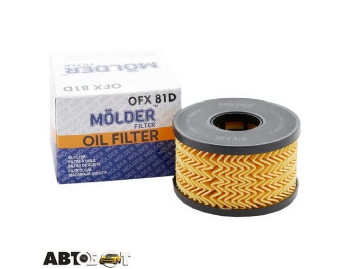 Фільтр оливи Molder OFX81D, ціна: 238 грн.