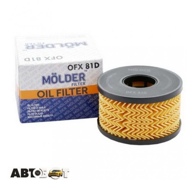Фільтр оливи Molder OFX81D, ціна: 162 грн.