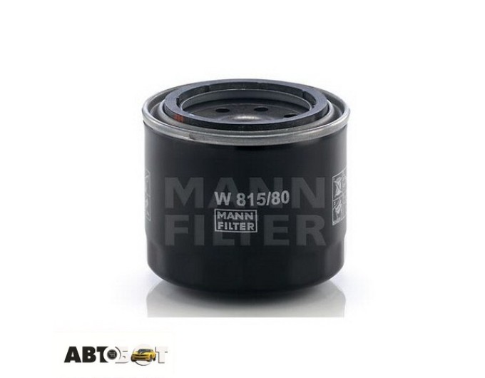 Фільтр оливи MANN W 815/80, ціна: 426 грн.