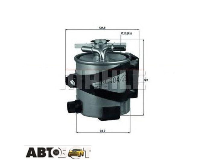 Паливний фільтр MAHLE KLH44/22, ціна: 2 276 грн.