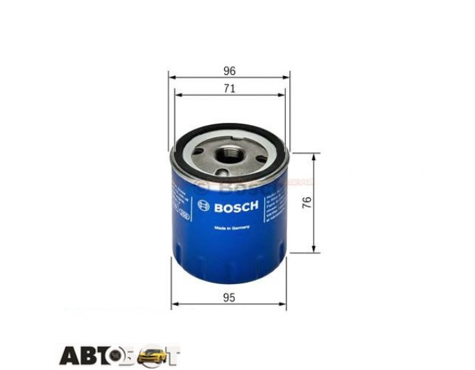 Фільтр оливи Bosch 0 451 103 311, ціна: 331 грн.