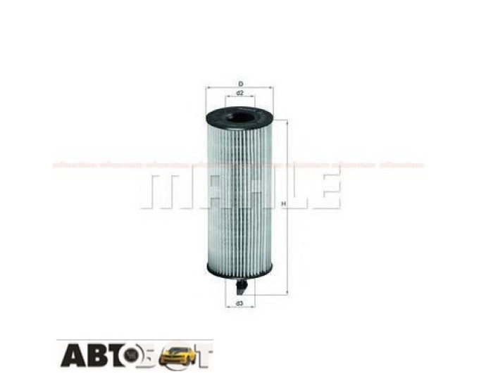 Фільтр оливи MAHLE OX 361/4D, ціна: 650 грн.