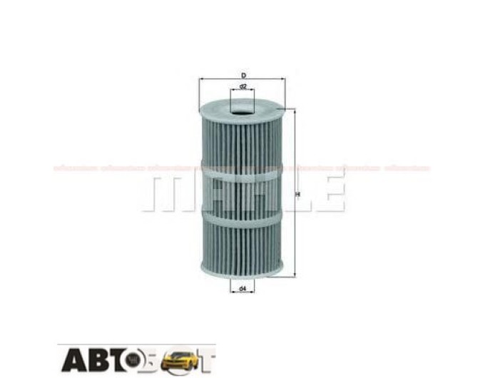Фільтр оливи MAHLE OX 389/1D, ціна: 504 грн.
