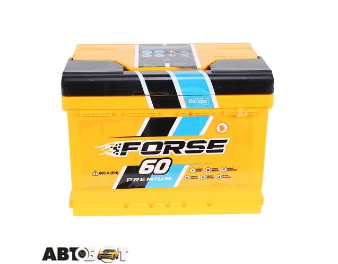 Автомобільний акумулятор FORSE (Westa) 6СТ-60 АзЕ 600А, ціна: 5 218 грн.
